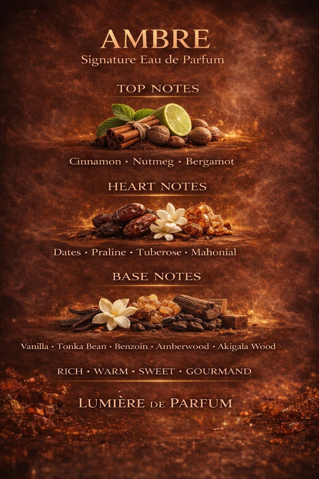 Lumière de Parfum - AMBRE