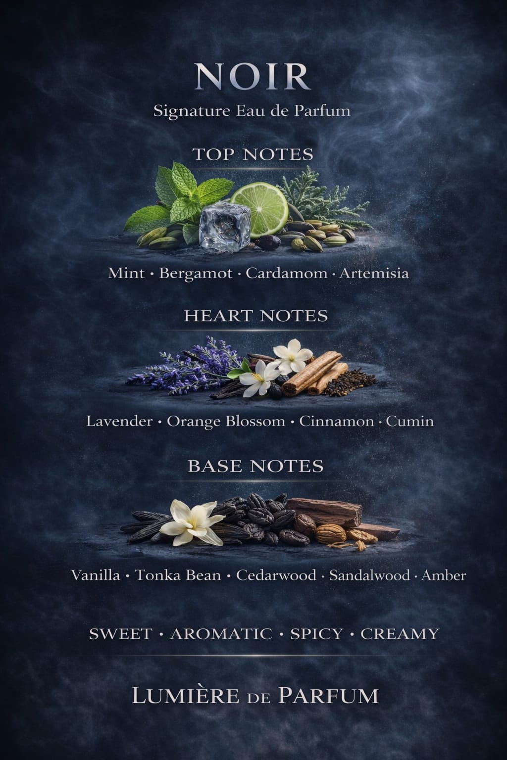 Lumière de Parfum - NOIR